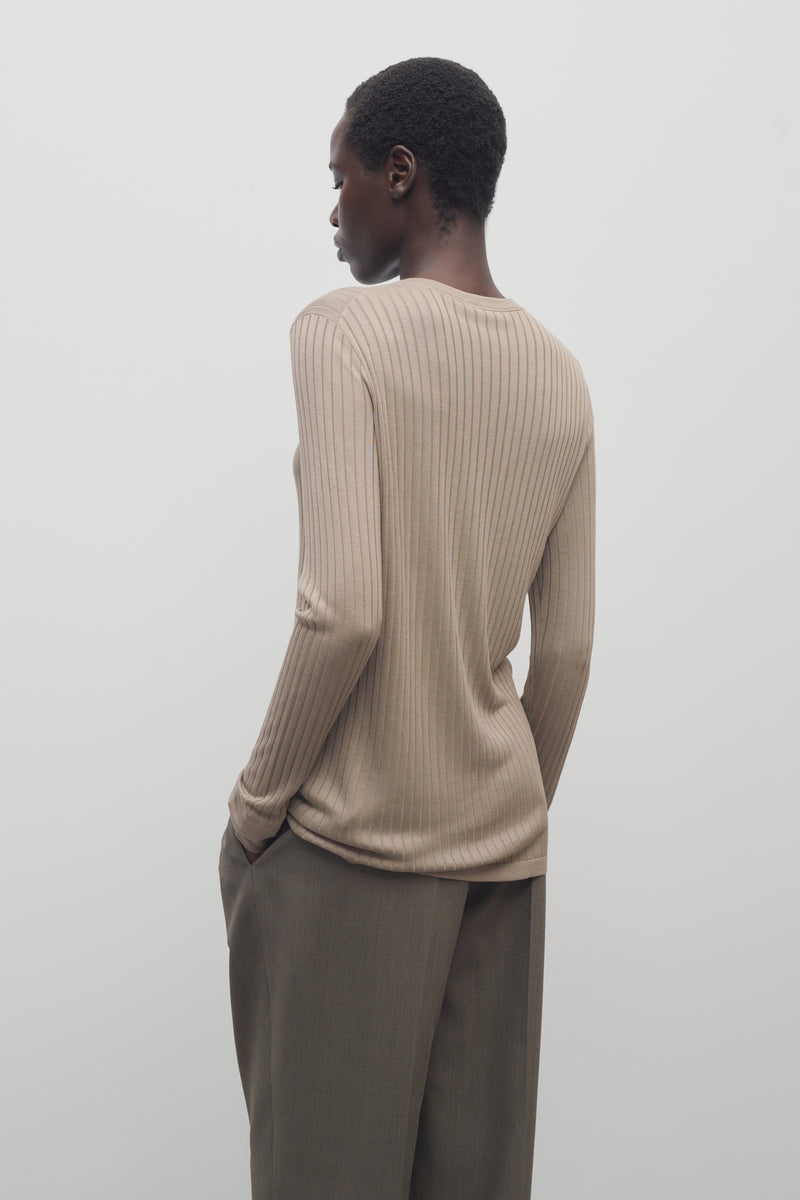 Keya Top in Silk and Viscose