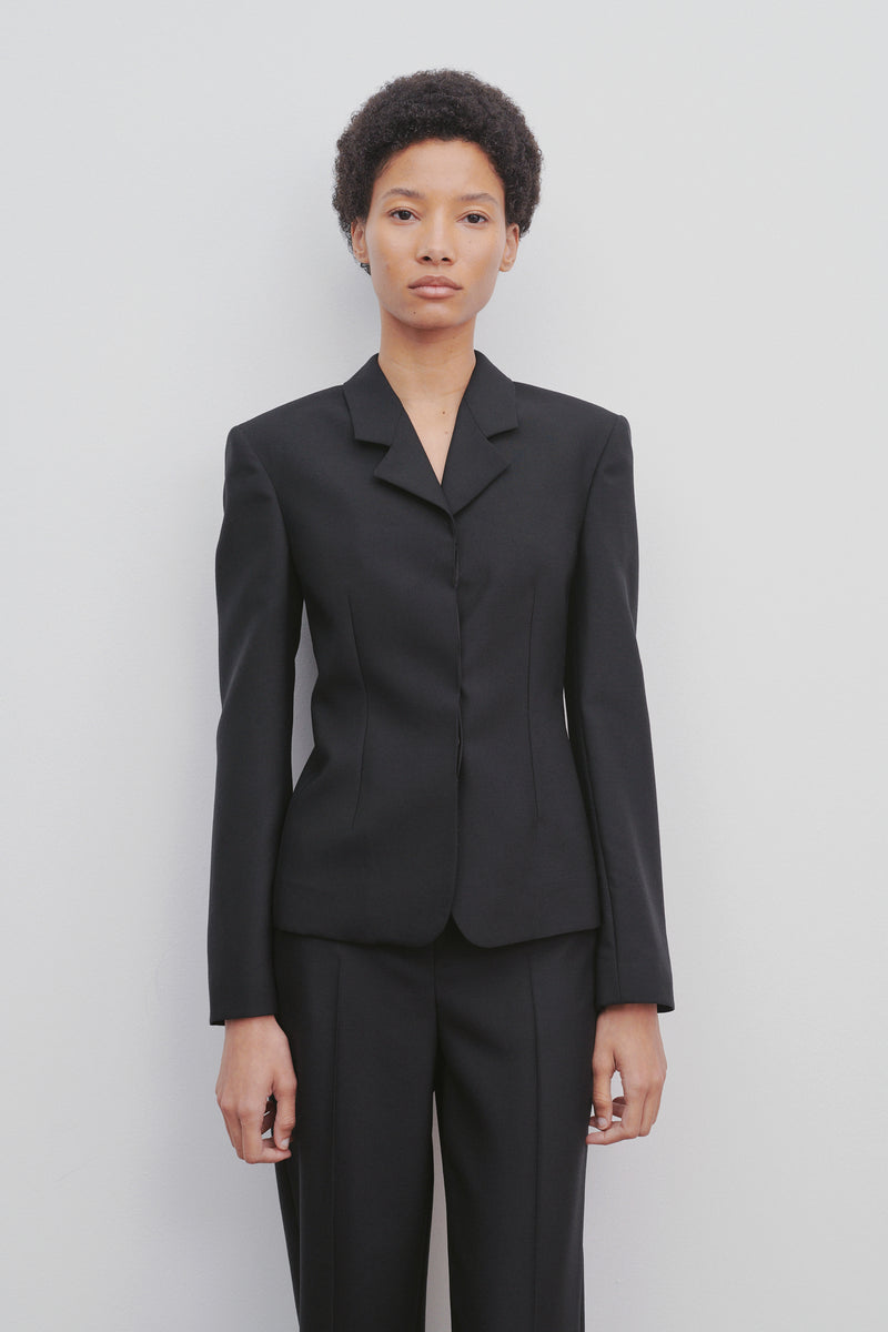 Tempesta Jacket in Wool and Mohair