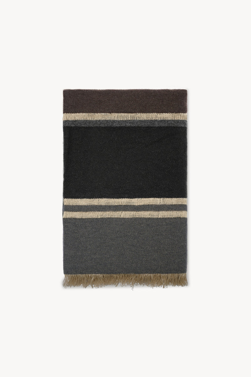 Cuarto Scarf in Linen, Wool and Cashmere