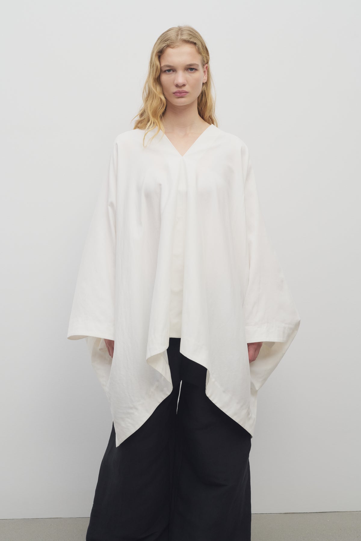 Cedar Top in Cotone e Seta