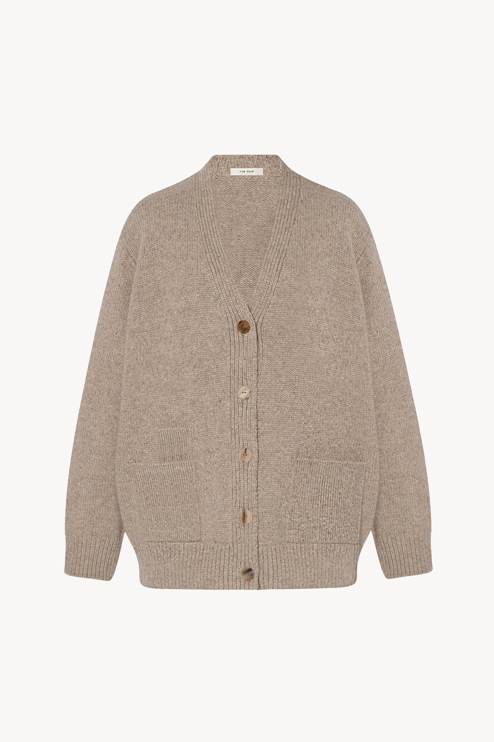 THE ROW カシミヤ 100% カーディガン Milou カシミアカーディガン Beige – The Row