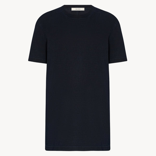 トップス THE ROW Seven Top T-shirt Serata T-Shirt Blue in Cotton – The Row