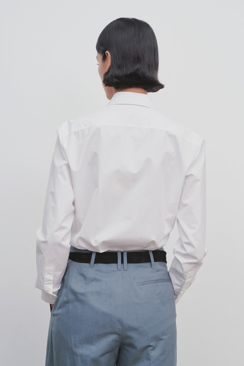 Derica Camicia in cotone e cashmere 