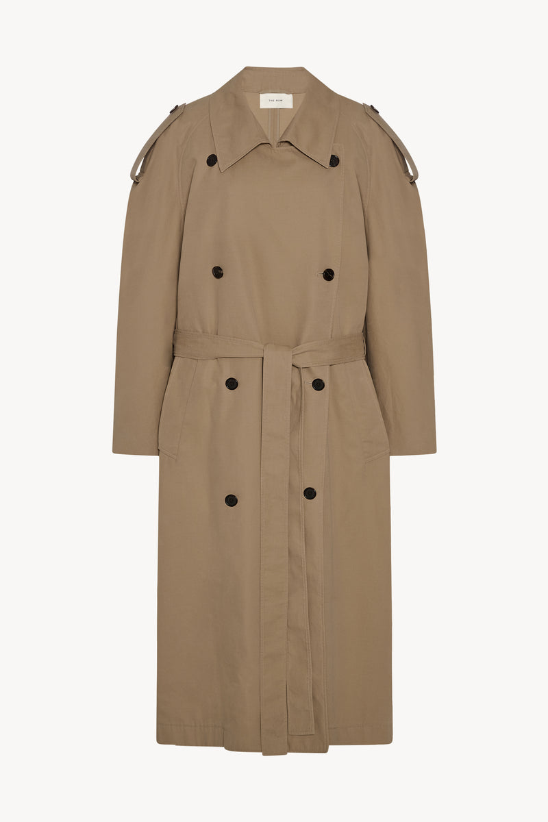 Dester Coat in Cotton and Cashmere