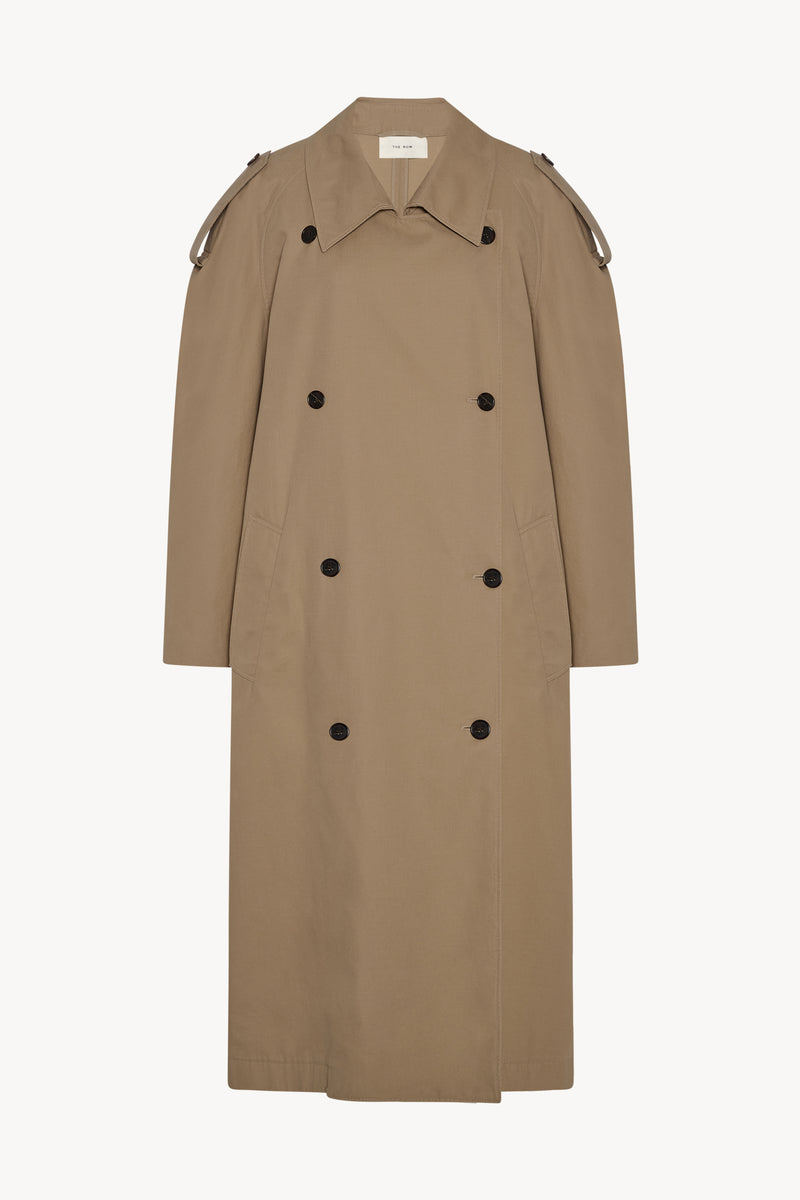 Dester Coat in Cotton and Cashmere