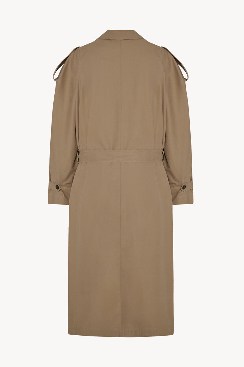 Dester Coat in Cotton and Cashmere