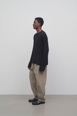 Ando コットン＆シルク パンツ