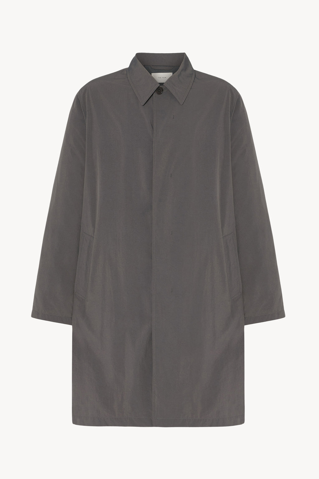 THE ROW ザ・ロウ トレーナー グレー カシミヤ混 USA製 ベルベット調 THE ROW ザ・ロウ トレーナー グレー カシミヤ混 USA製