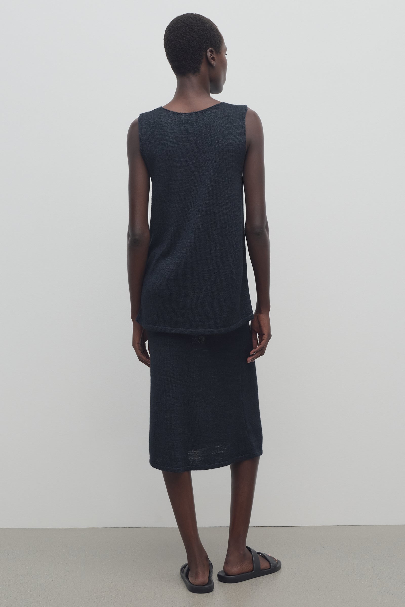 ミニスカート [The Row] Jesto Skirt in Silk THE ROW Jesto silk-blend skirt | NET-A-PORTER