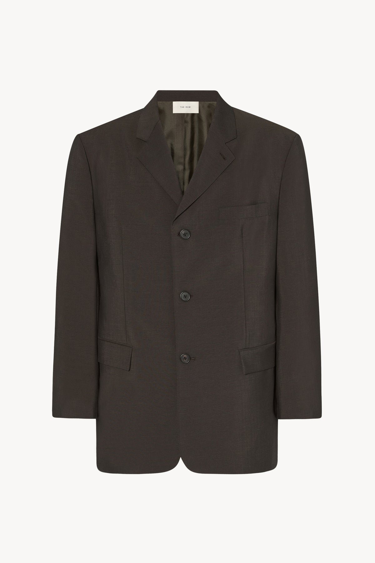 ジャケット THE ROW 'Vermont' blazer Brown 8503W3472 THE ROW Vermont Jacket – LOZURI®