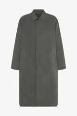 Tarian Manteau en Soie et Laine vierge