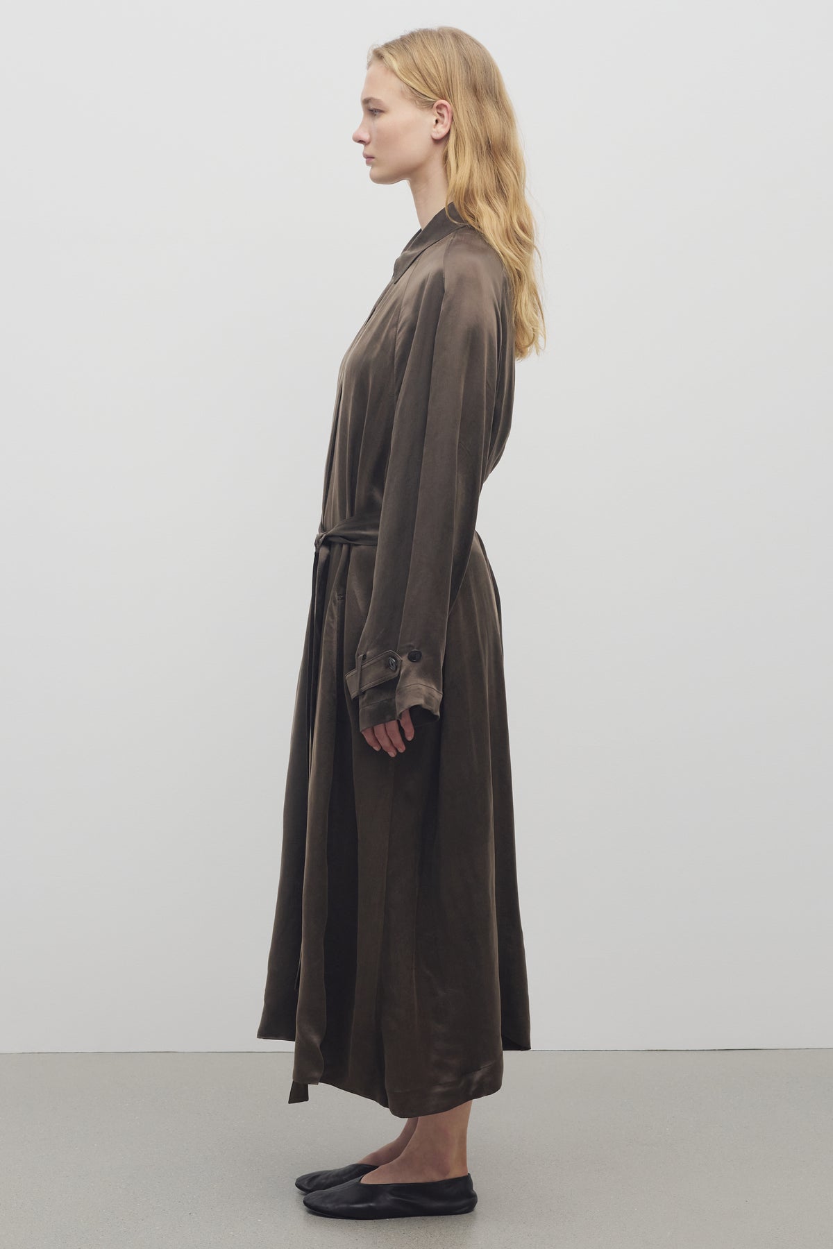 Ryo Coat in Cupro