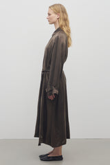 Ryo Coat in Cupro