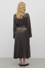 Ryo Coat in Cupro