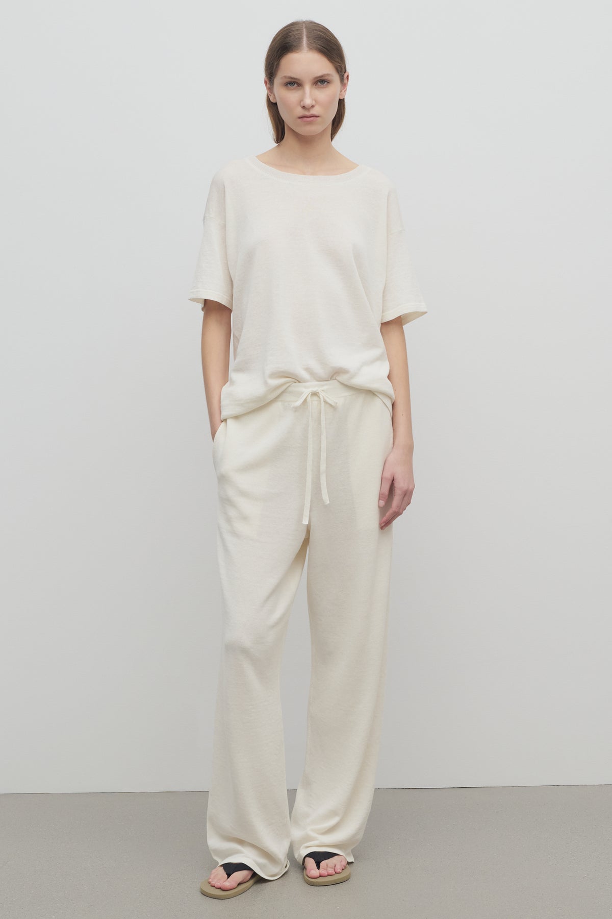 Jory Pantaloni in Lino e Cotone