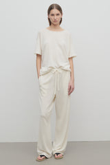 Jory Pantaloni in Lino e Cotone