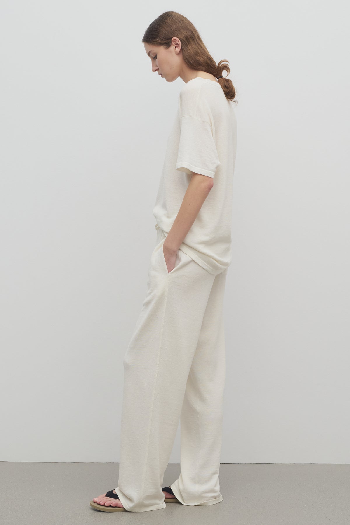 Jory Pantaloni in Lino e Cotone