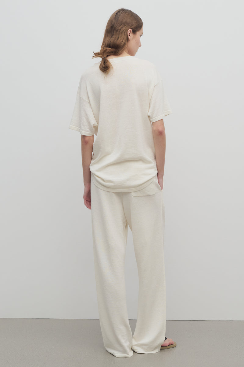 Jory Pantaloni in Lino e Cotone