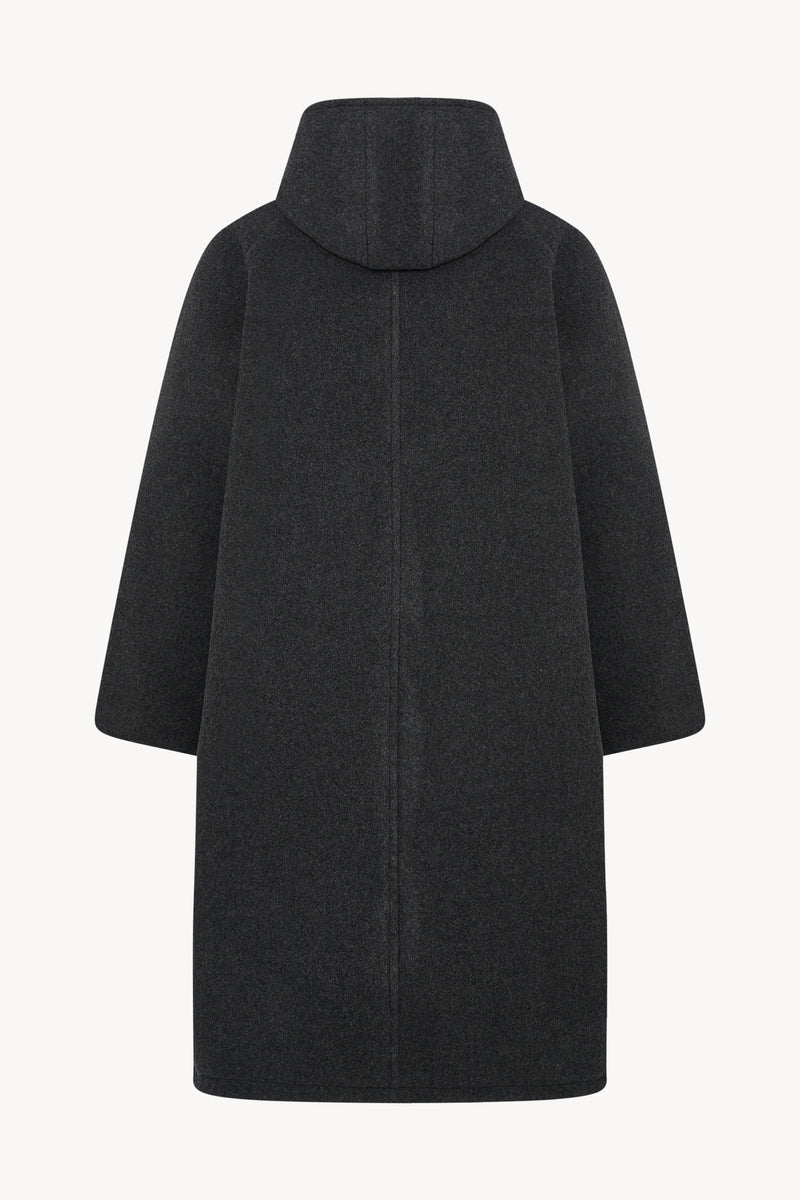 Ferro Coat Black – The Row