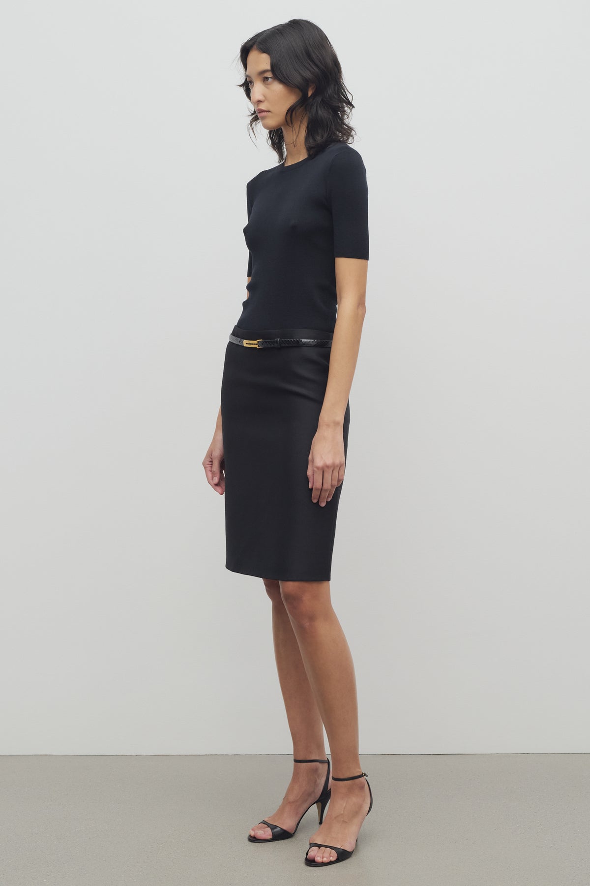 Sarto Skirt in Wool and Silk
