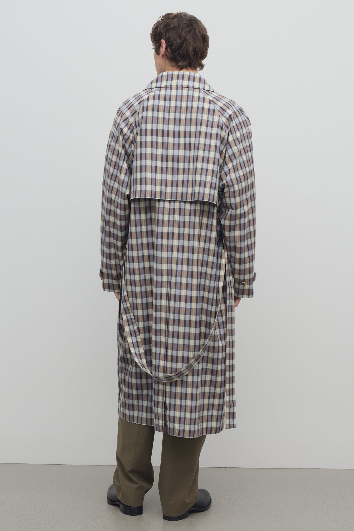 Delancy Coat in Silk and Cotton