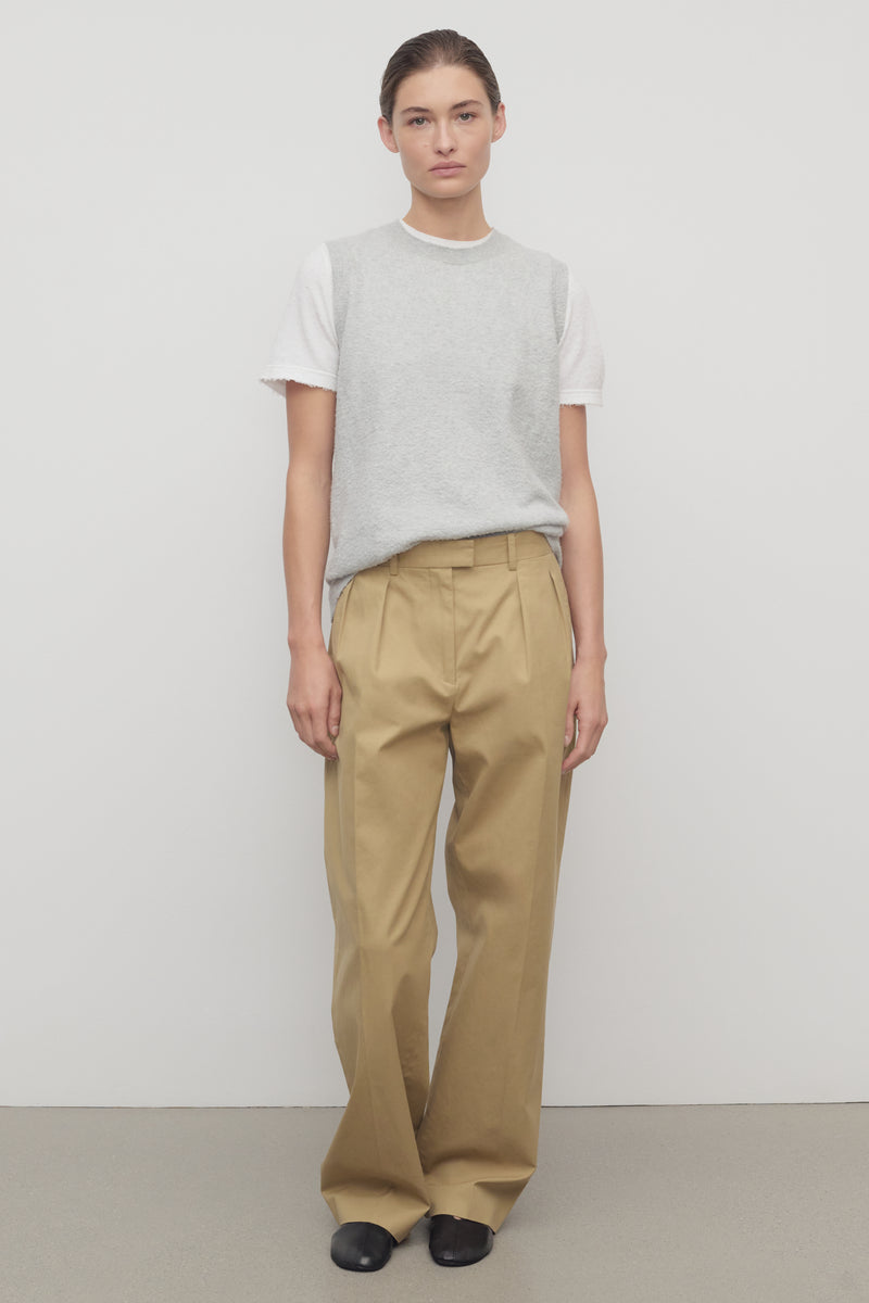 Alfidis Pant in Cotton and Cashmere