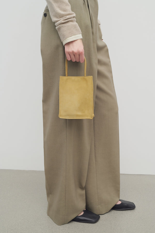 THE ROW トートバッグ　　トープ Large N/S Park コットントートバッグ グリーン – The Row