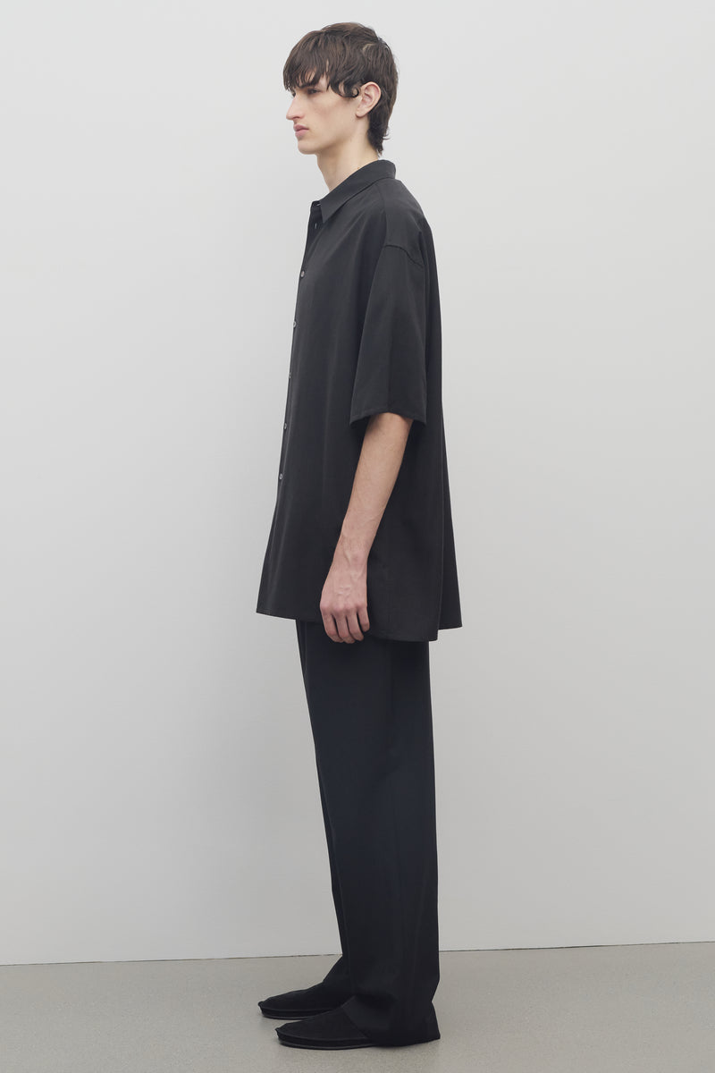 Xon Pantalon en Coton et Soie