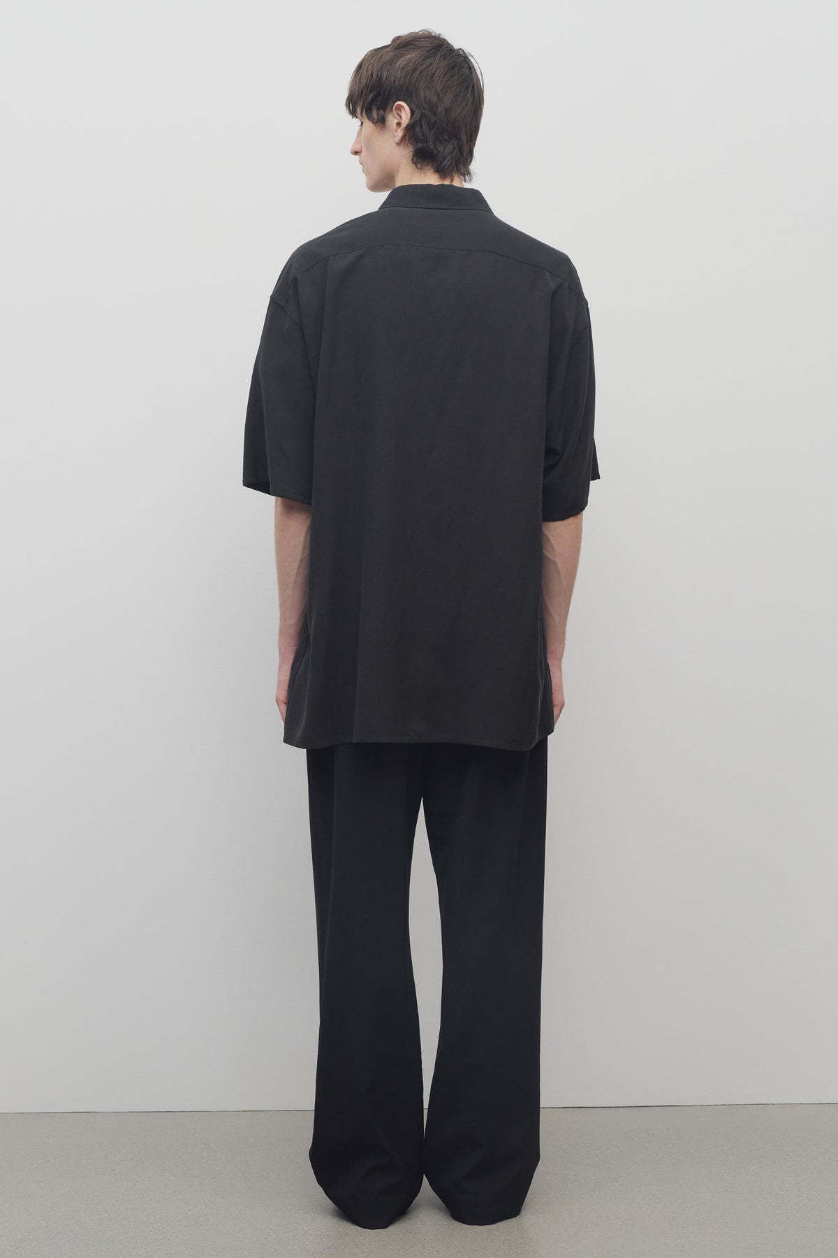 Xon Pantalon en Coton et Soie