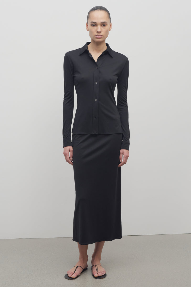 Bumira Skirt in Silk and Viscose