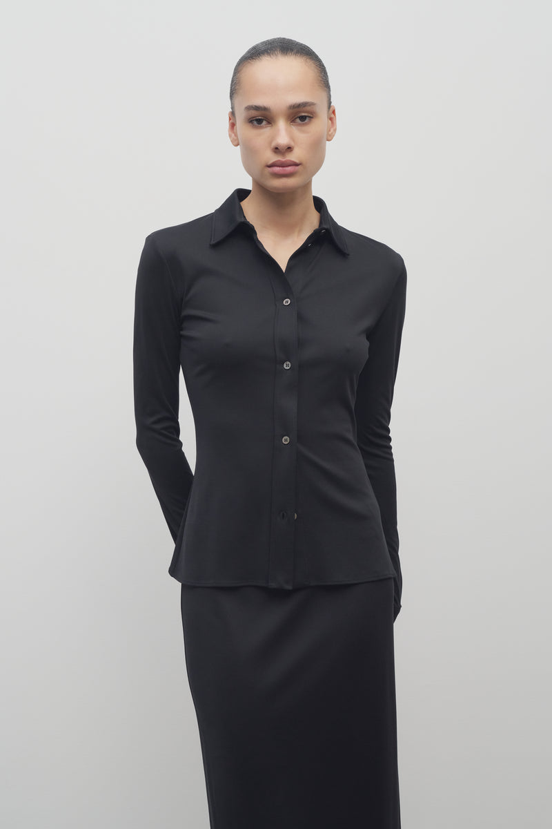 Imano Top in Silk and Viscose