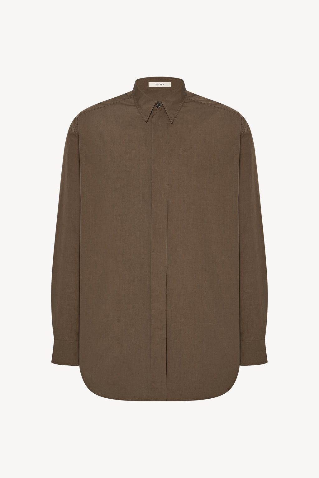 Nilo Shirt Brown – The Row