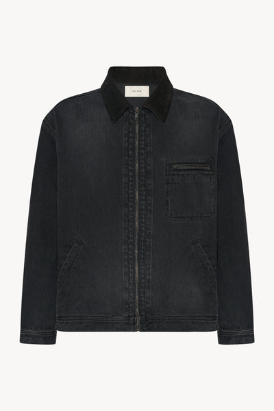 THE ROWブラック デニムジャケット Lサイズ Tarquin Jacket Black – The Row
