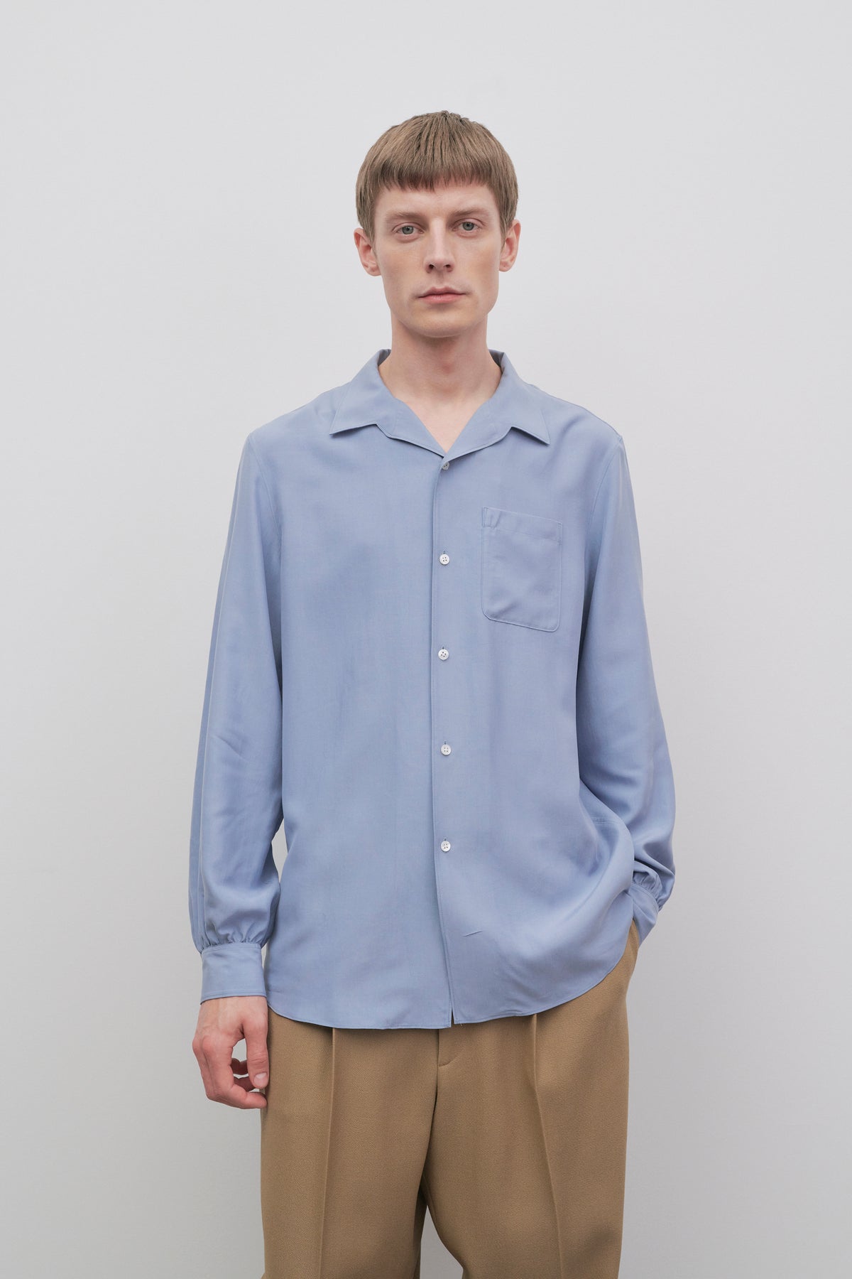 Kiton Shirt in Silk