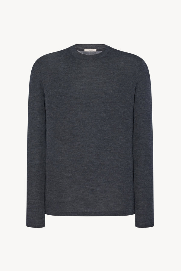 メンズ Tシャツ：コットン＆カシミヤ Tシャツ l The Row