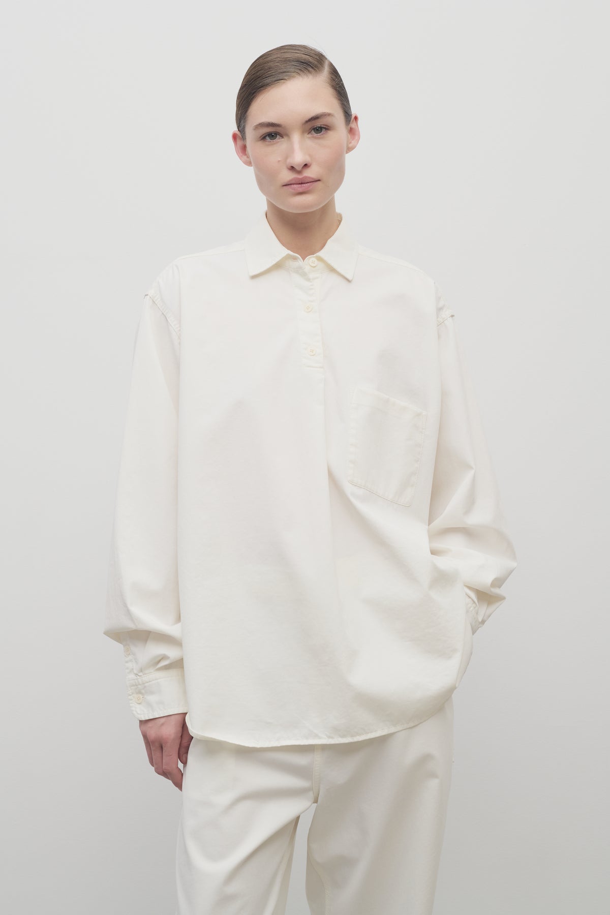 Erika Camisa de Algodón y Cachemir