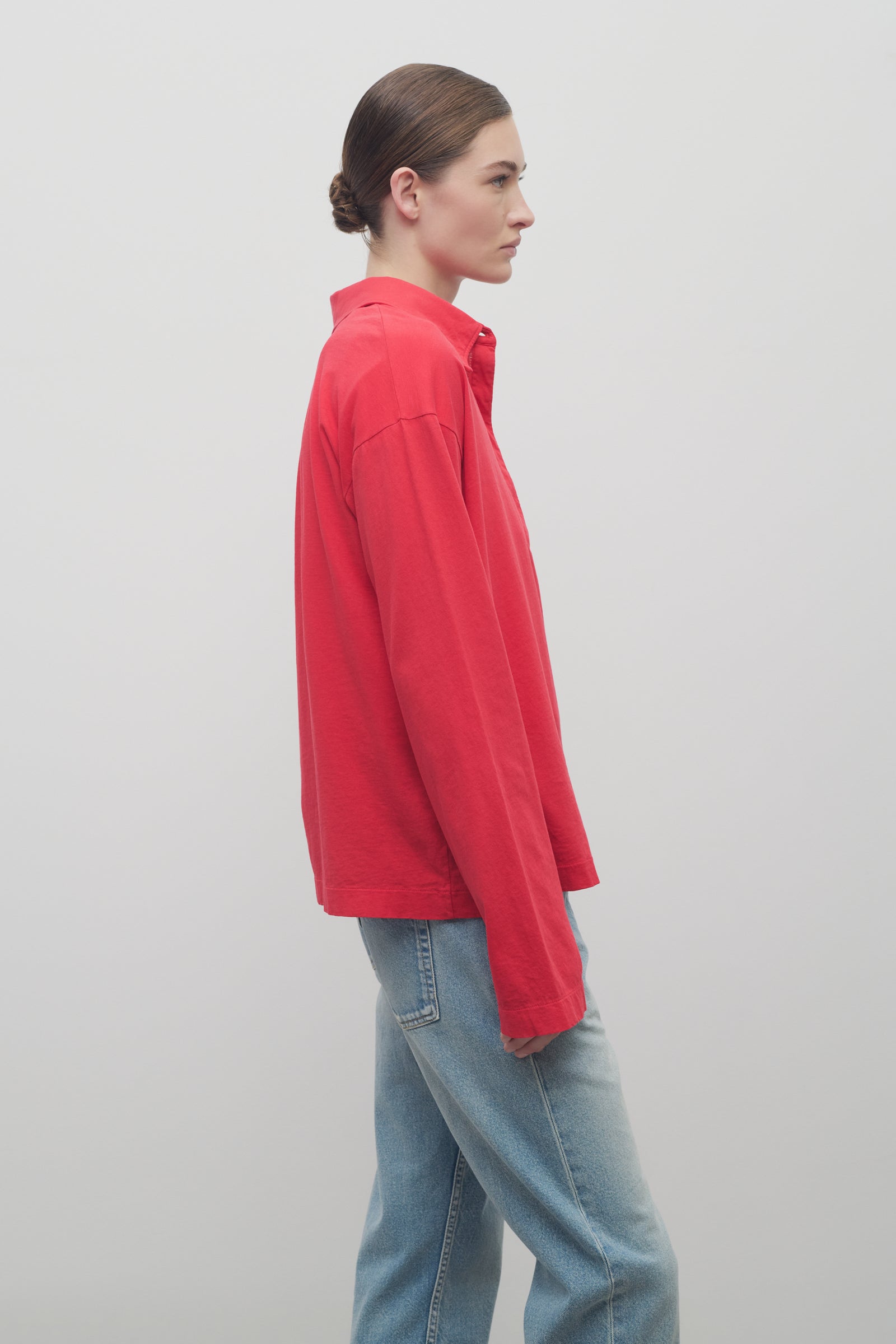 トップス lionred Roddie Top Red in Cotton – The Row