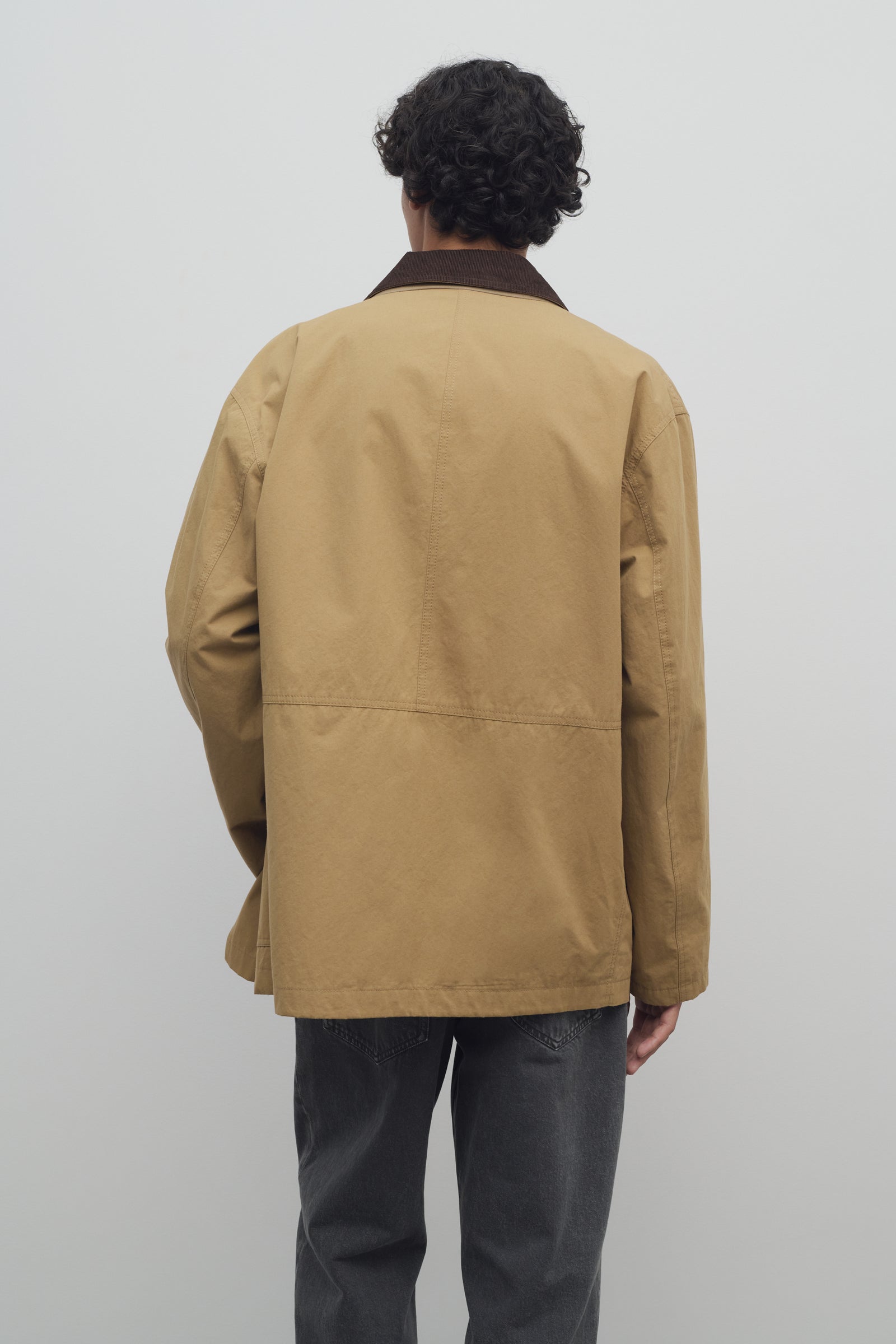 【関税込み】The Row ベージュ Frank ジャケット Frank Jacket Tan in Cotton – The Row