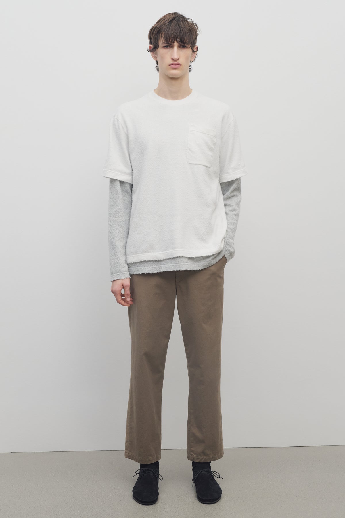 Zack Pant in Cotton and Cashmere