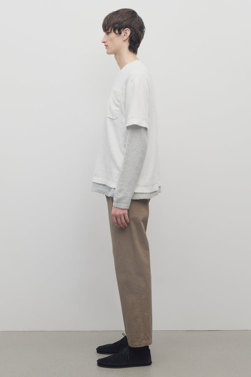 Zack Pant in Cotton and Cashmere
