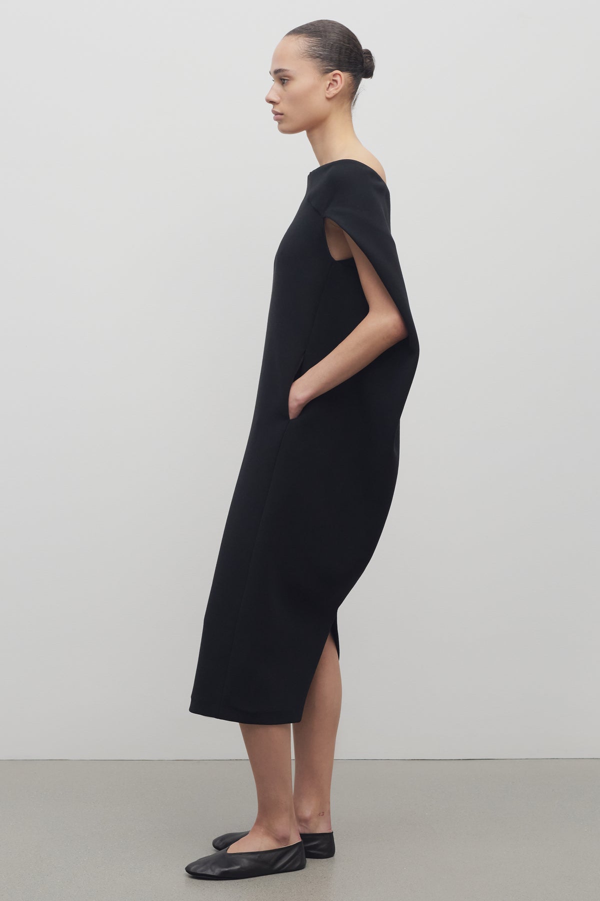 the row black dress Kole Maxi The Row Keep accessorising on the minimal side Anitas Dress Black The