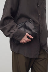 Bourse Clutch Bag in Leather