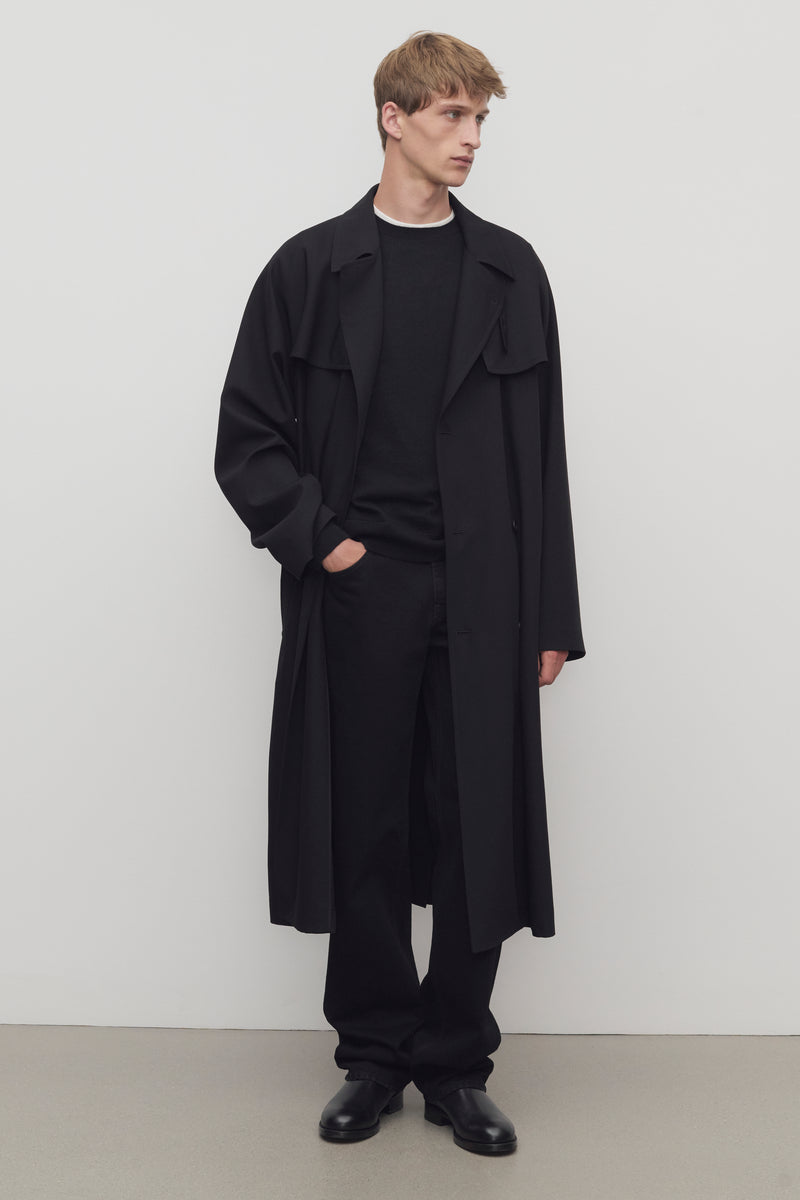 Finnian Cappotto in Lana Vergine