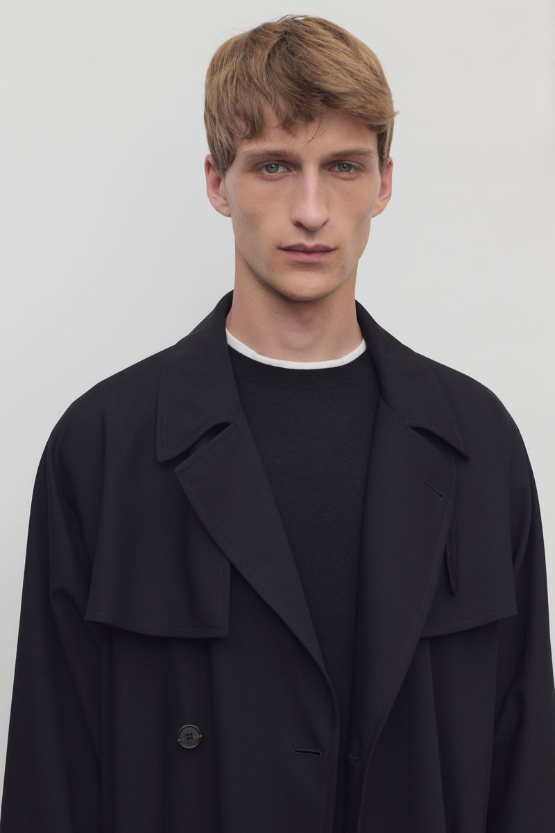 Finnian Cappotto in Lana Vergine