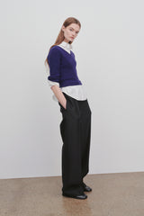 Gordon Pant in Wool and Silk