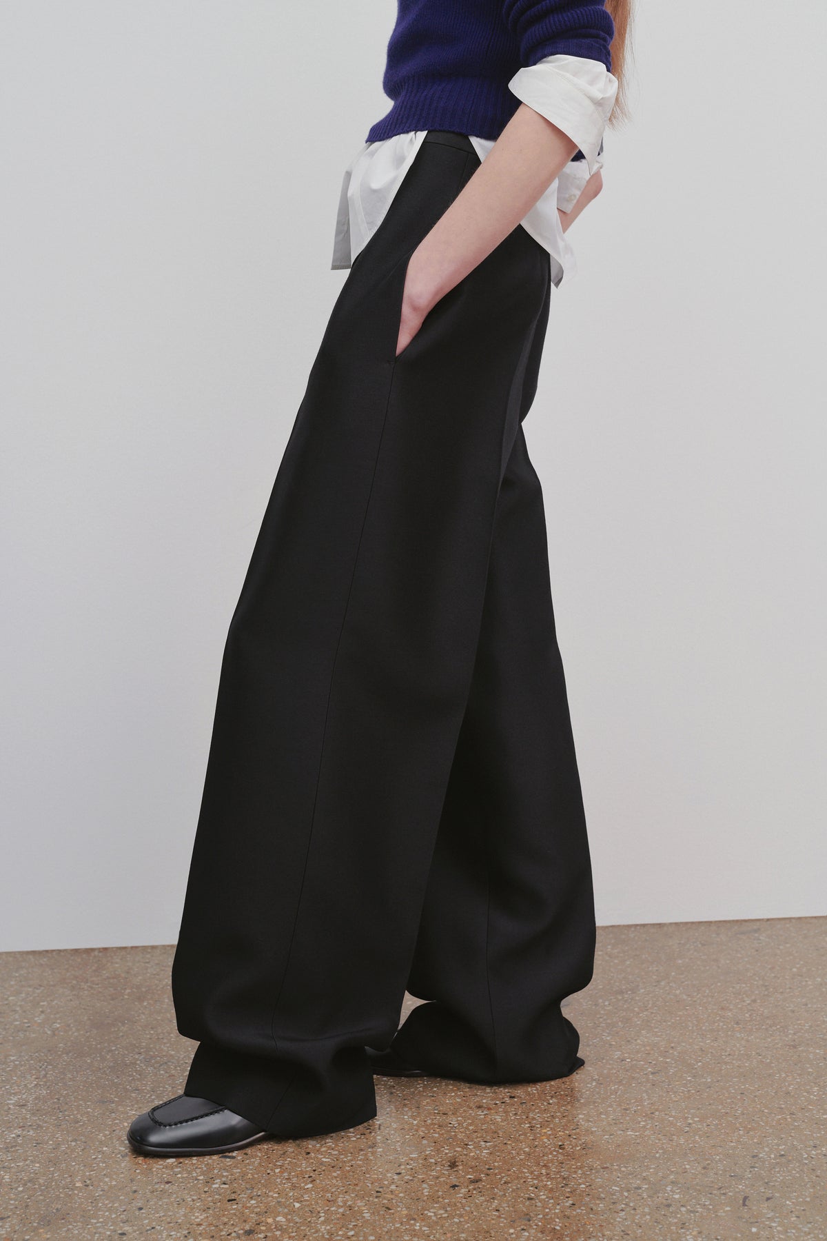 Gordon Pant in Wool and Silk