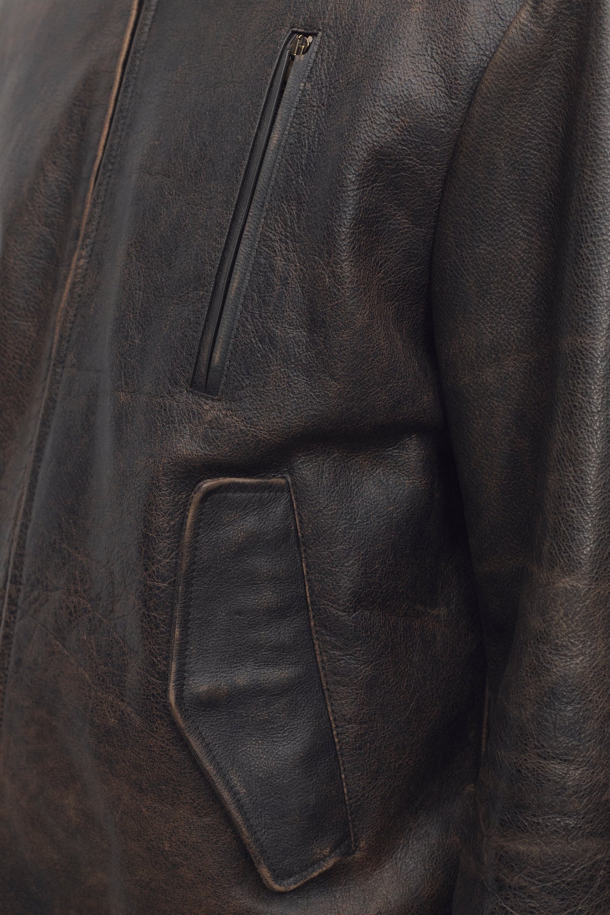 Akia Jacket in Leather