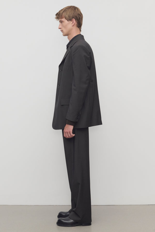 今だけ！！期間限定価格！！美品！！【THE ROW】メンズ ブラック スラックス 今だけ！！期間限定価格！！美品！！【THE ROW】メンズ ブラック