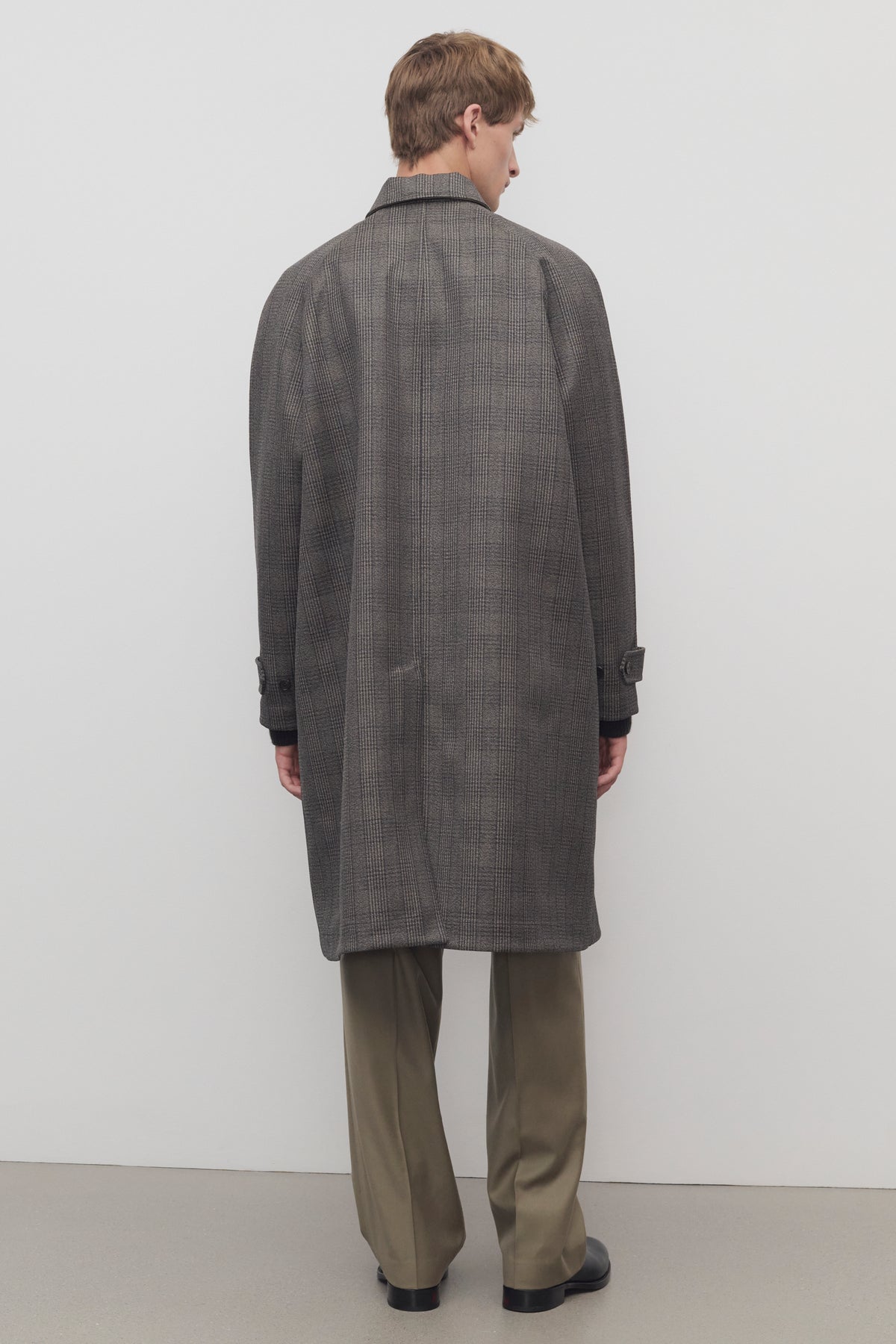 Palo Coat in Virgin Wool and Silk
