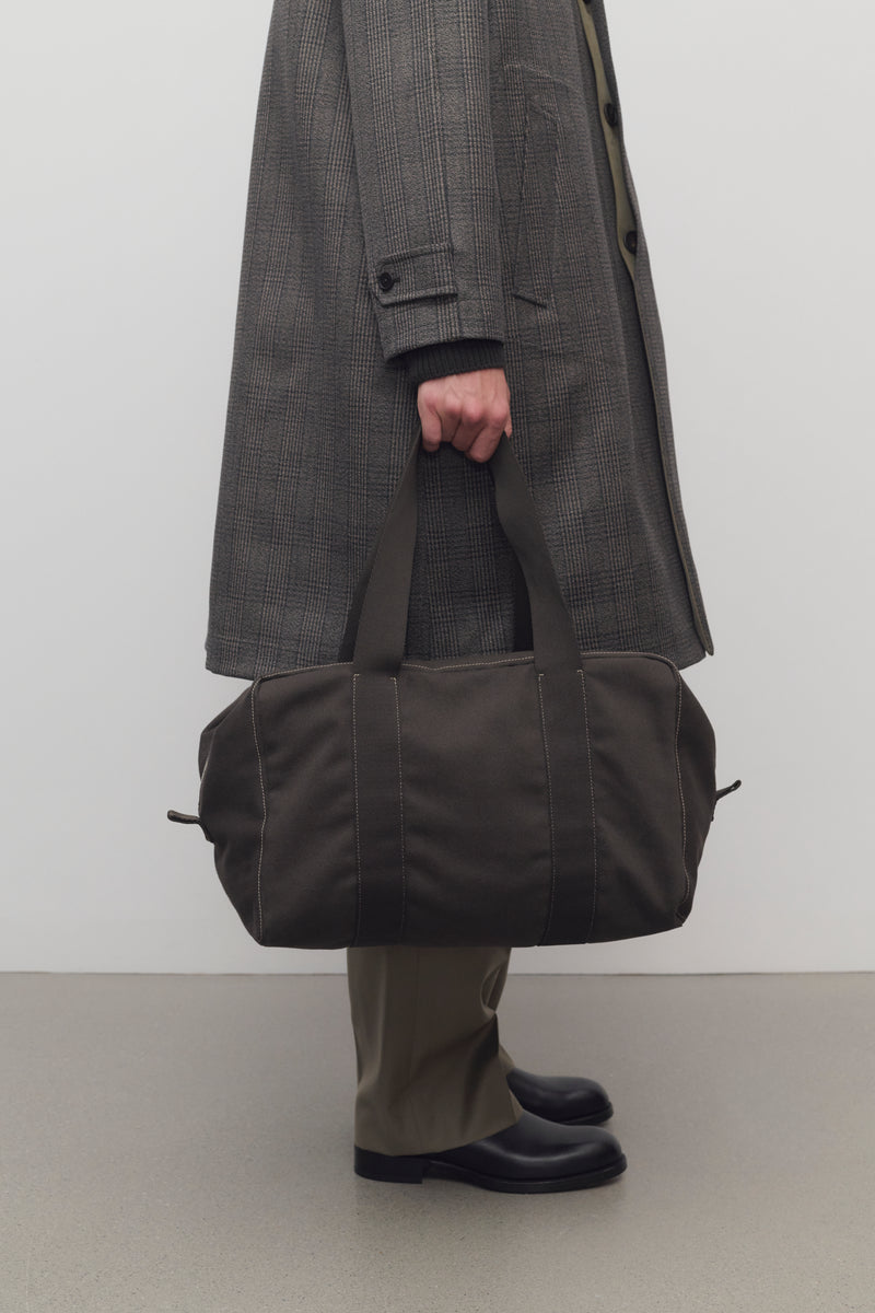 Sisal Duffle Bag in Cotton Canvas